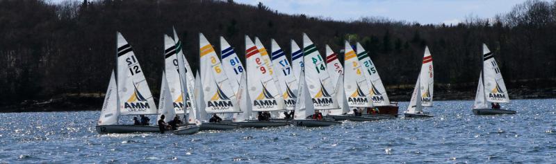 The fleet in action.(Photo Courtesy of David Lyman)
