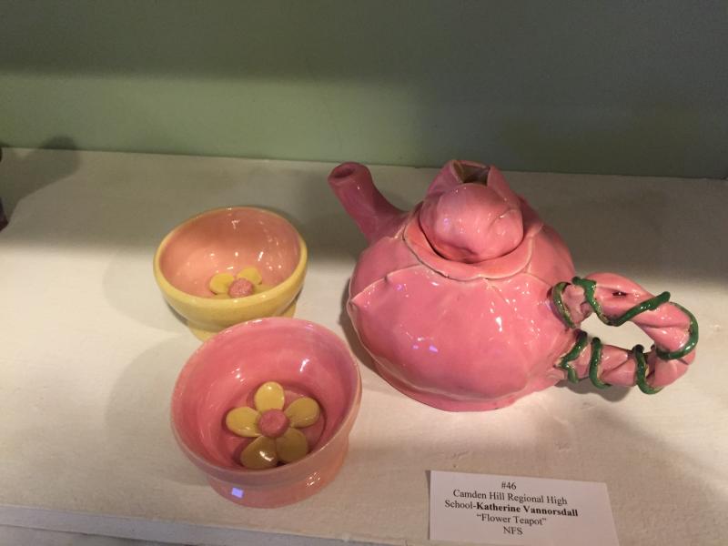 Teapot by Katherine Vanorsdall.