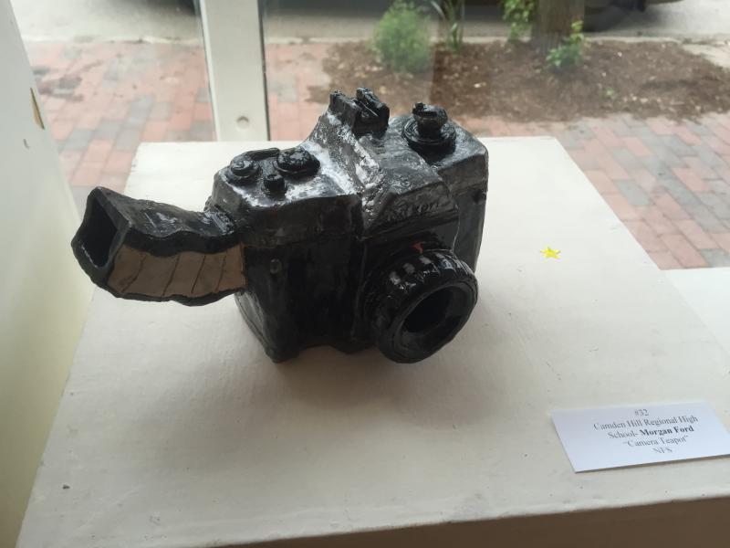 Teapot by Morgan Ford, which was named Most Creative.