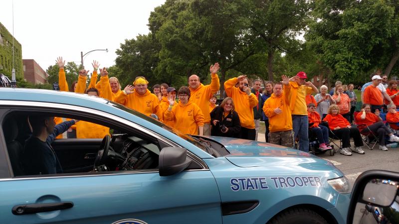 Athletes from the Maine Vocational and Rehabilitation Associates in Rockport. (Photo by Justin Hills)
