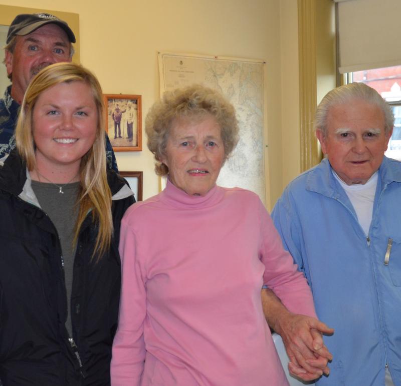 Jim French, Marina French, Joanne and Roger Jones.