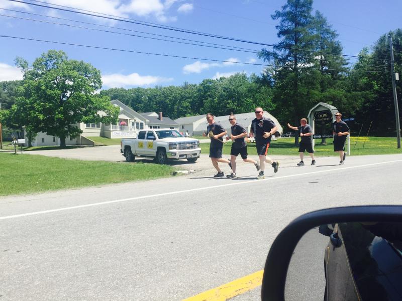 Coming through Waldoboro. (Photo by Lynda Clancy)