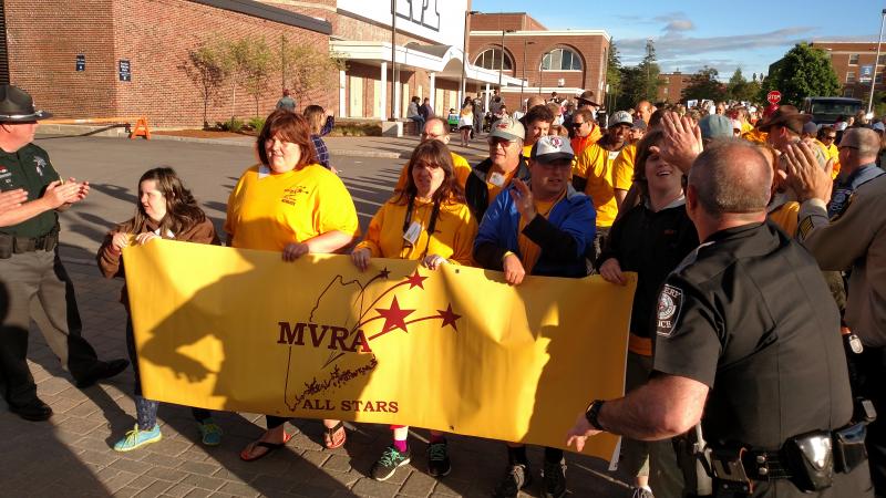 More athletes from the Maine Vocational and Rehabilitation Associates. (Photo by Justin Hills)