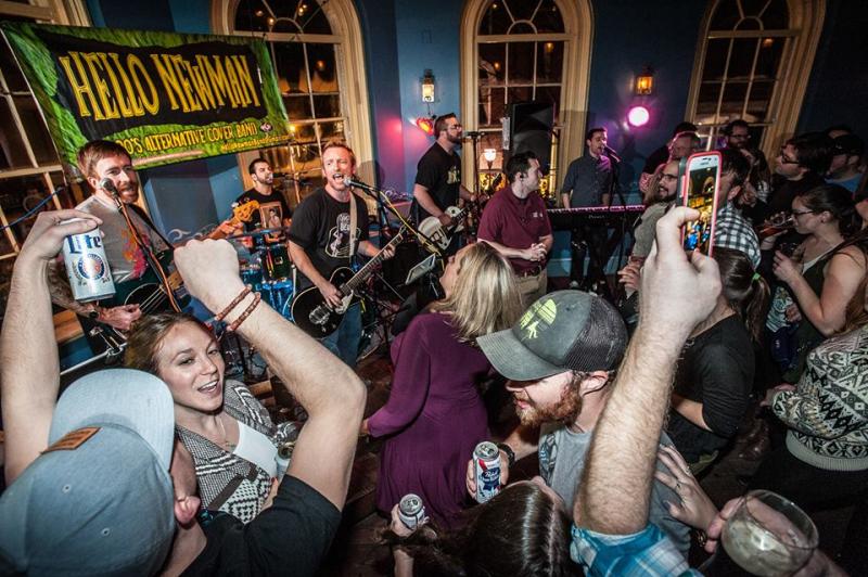 Hello Newman plays The Myrtle Tavern Saturday night. (photo courtesy Matthew Robbins)