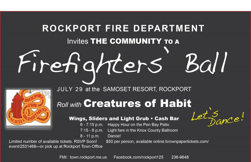 Firefighters’ Ball at the Samoset on Friday.
