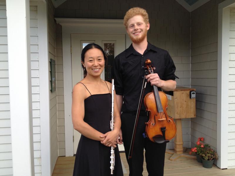 Maho Hisakawa and Nathan Hillman will be performing at the Lincolnville Library this Wednesday.
Photo courtesy of Lincolnville Community Library
maho and nathan