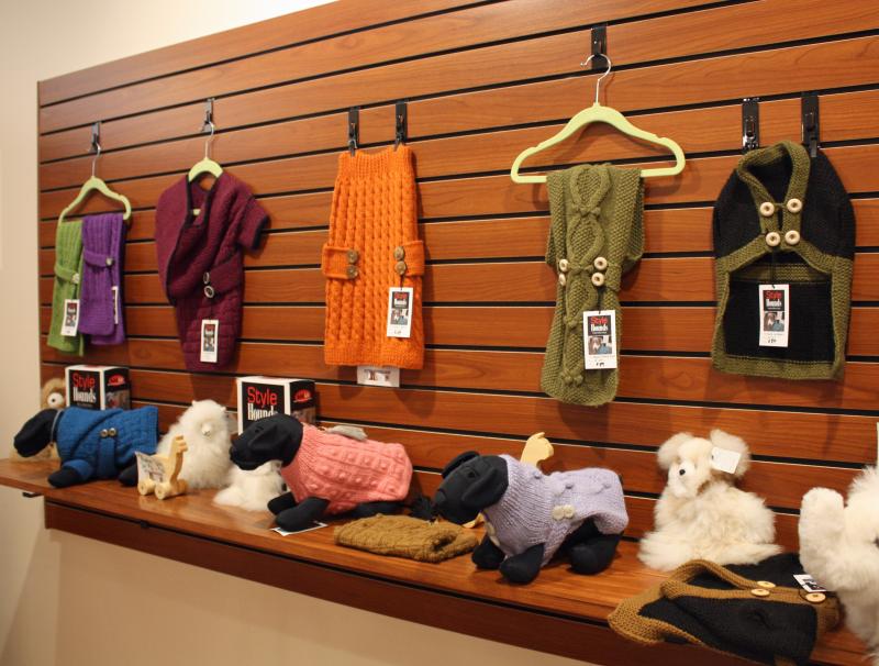 And alpaca wear for your pet, too. (Photo by Holly S. Edwards)
