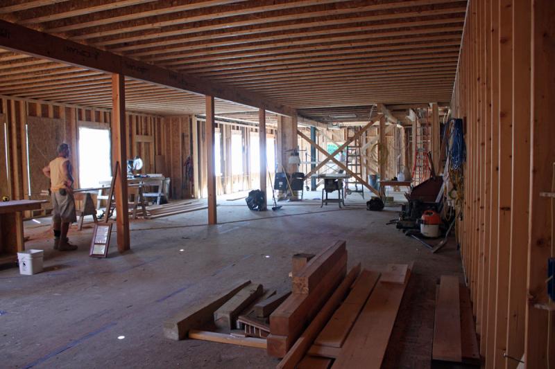 Looking from the corner of the back wall toward the front of the store. (Photo by Holly S. Edwards)