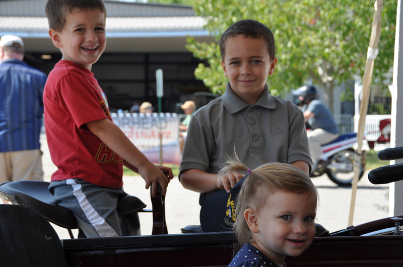 Motorcycle enthusiasts of all ages attend the Owls Head Transportation Museum's annual Vintage Motorcycle Festival.