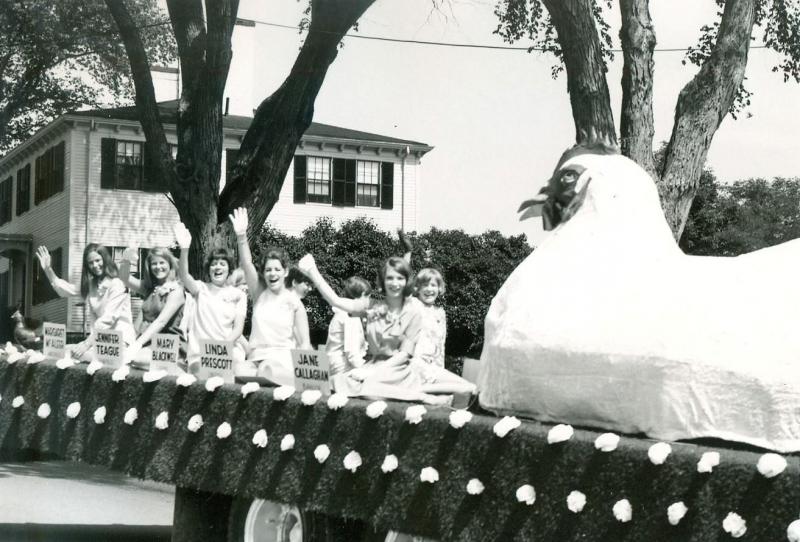 Broiler Queen candidates. (Photo courtesy Balfast Historical Society)