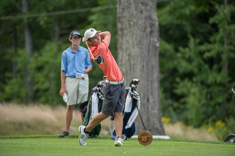 Cole Anderson. (Photo by Dave Colt/courtesy New England Golf Association)
