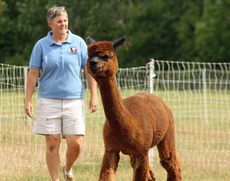 Robin Fowler Pratt and Sonni. (Photo by Holly S. Edwards)