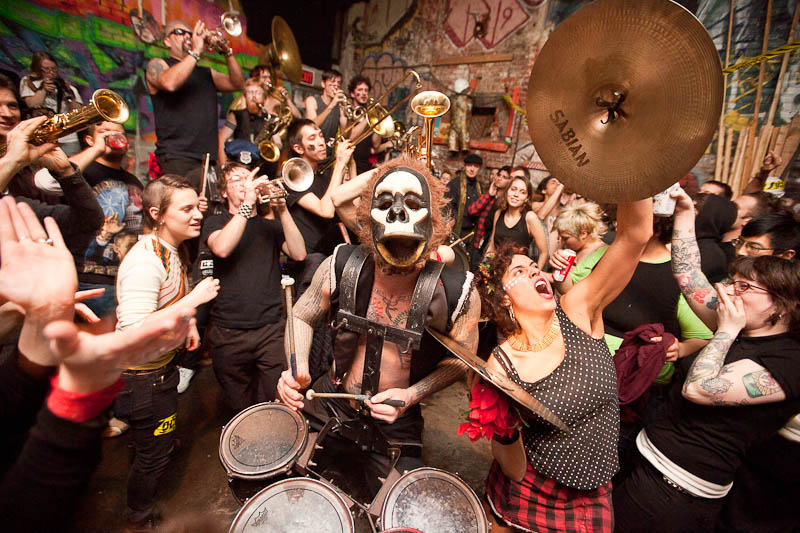 What Cheer? Brigade (Photo courtesy Tod Seelie via noisey.vice.com)