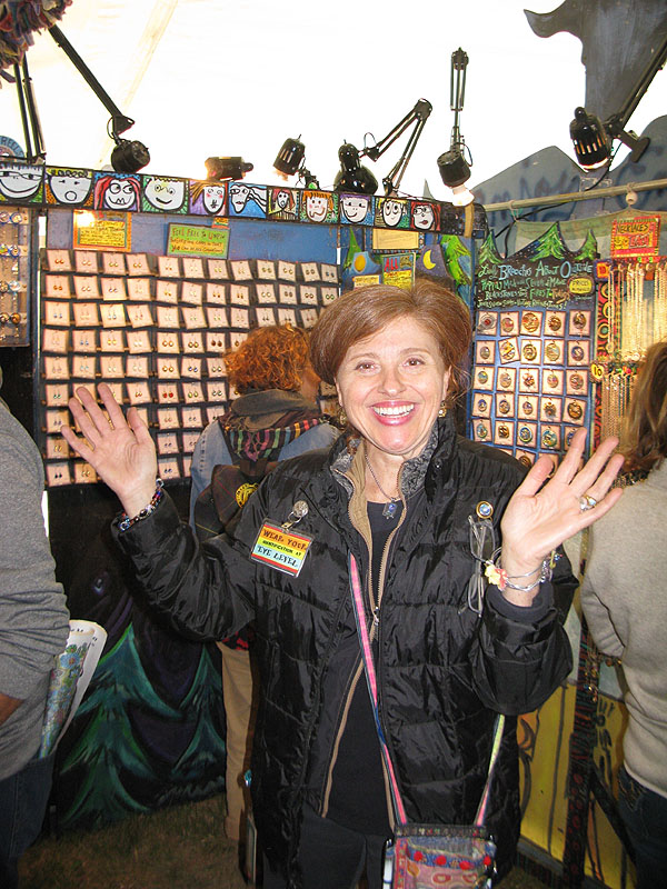 Lisa Bess at Common Ground Fair.