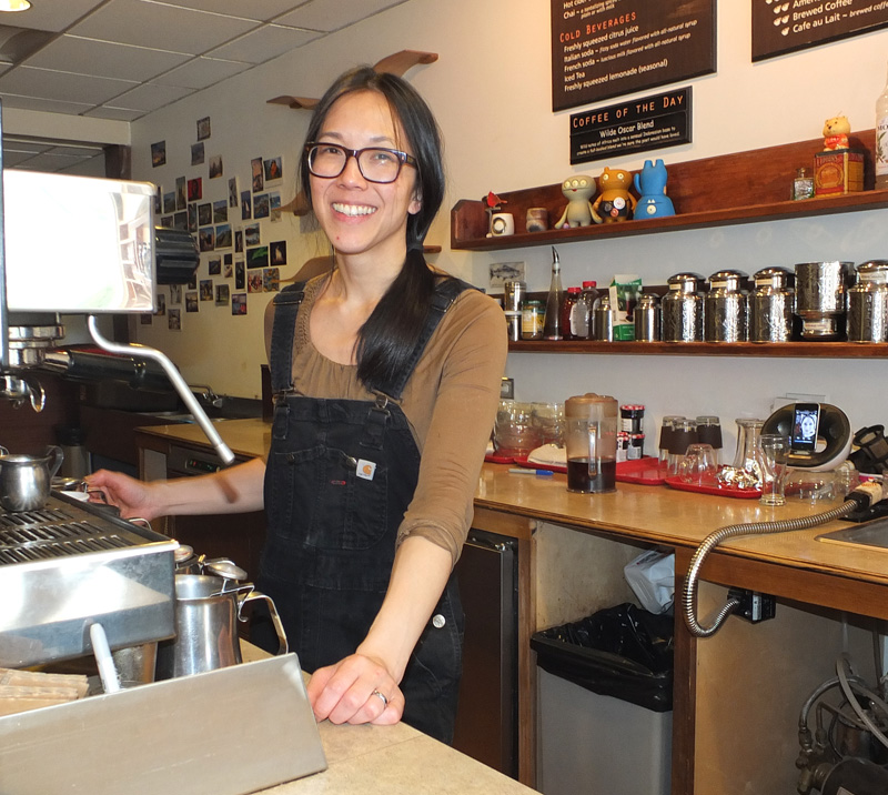 Sondra Hamilton of Zoots Coffee
