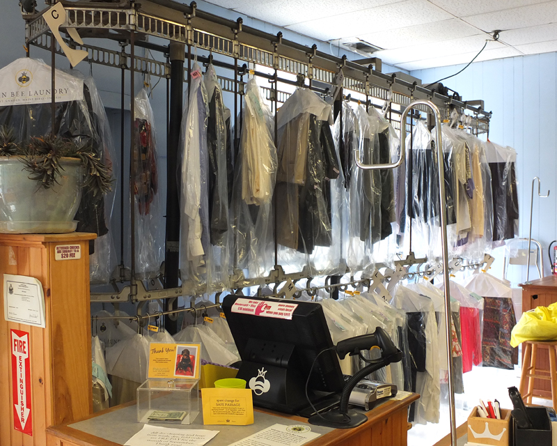 Clean Bee Laundry offers full service laundromat and wash-and-dry service...