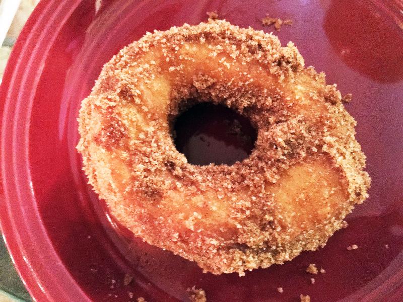 A hot Mexican donut from Cocinas in Damariscotta. SUZI THAYER/Boothbay Register