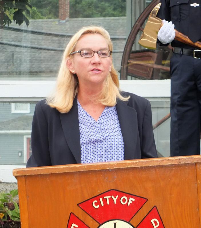 Rockland Mayor Louise MacLellen-Ruf.