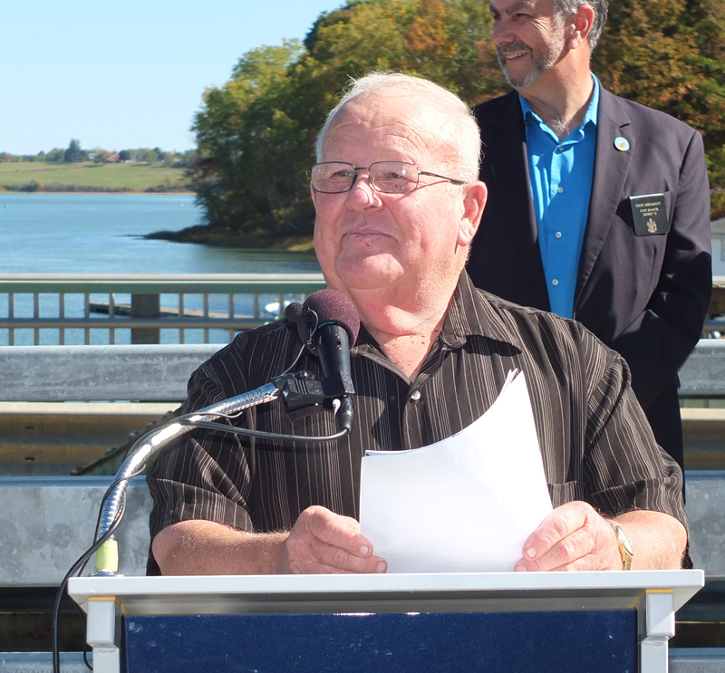 Alton Grover, Select Board Chairman of Cushing