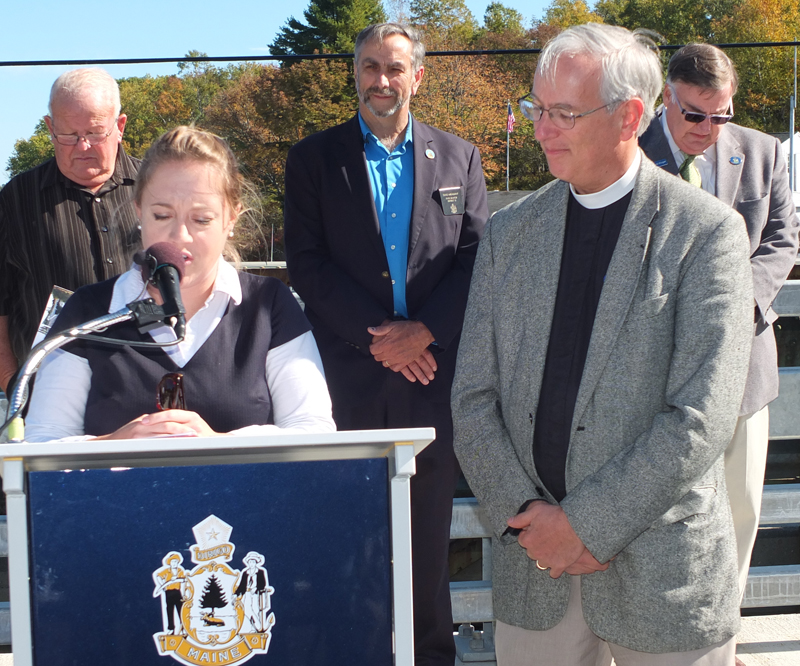 The Reverand Vanessa Winter and Rev. Peter Jenks