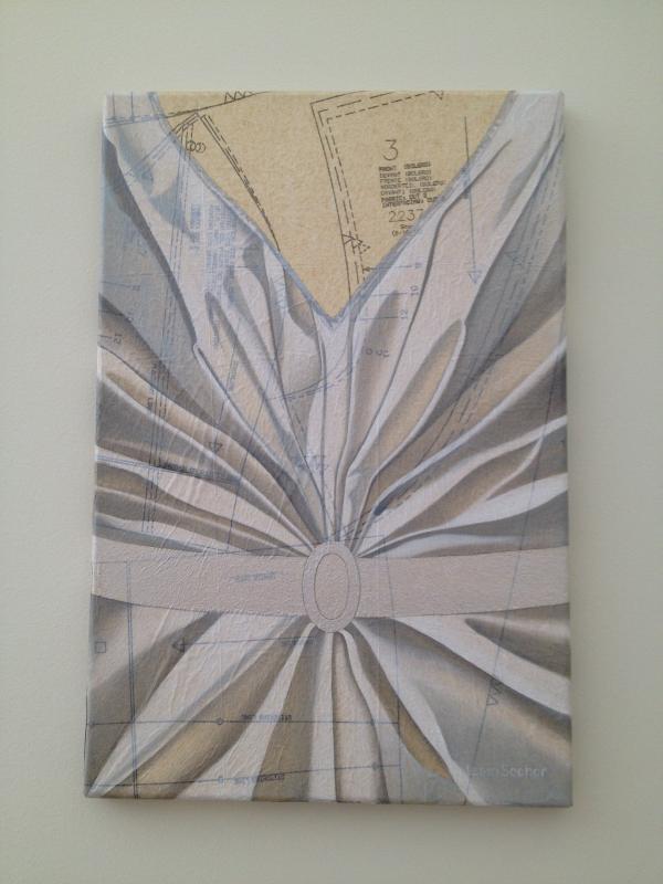 This Leisa Sochor painting was a gift to the Library from the Alex Katz Foundation.
Photo by Sheila Polson
sochor
