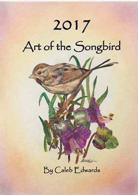 14 year-old Caleb Edwards will have his bird calendars on sale at the Holiday Antique and Gift Show.
Photo by Caleb Edwards calendar