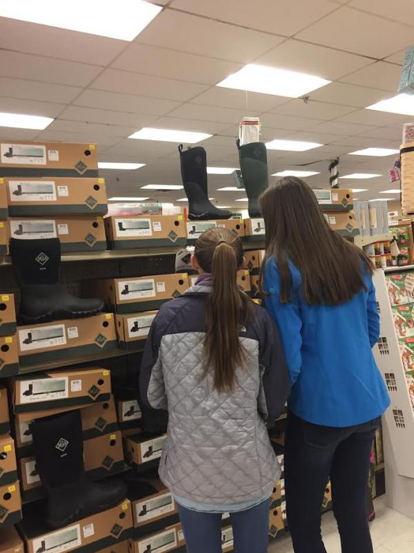 Shopping.