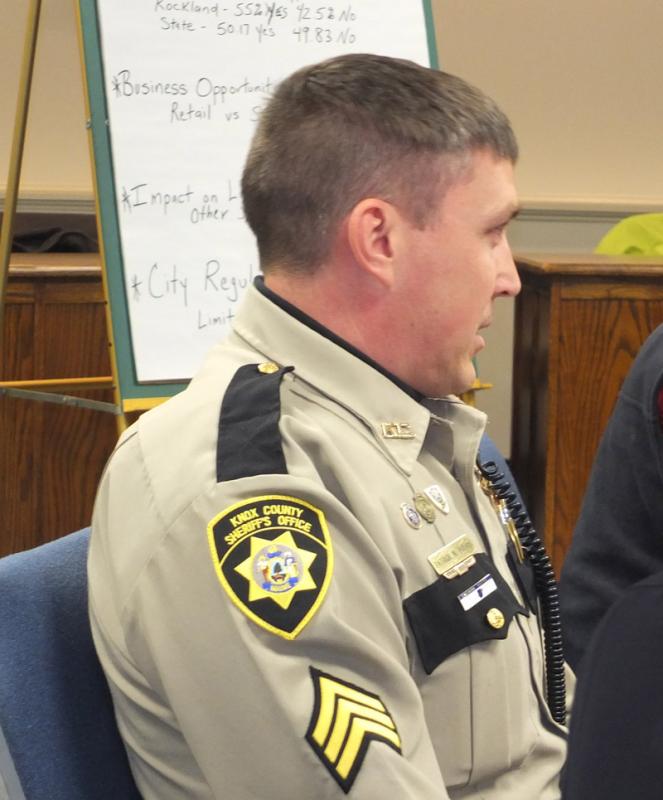 Sgt. Patrick Polky of the Knox County Sheriff's Office