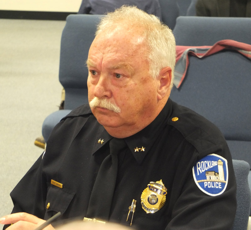 Rockland Police Chief Bruce Boucher