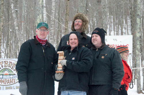 Bolt 3 won 3rd place in the 4-Person division. (Photo by Marisa Hanning)
