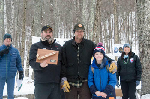Spud Runner won 2nd place in the 2-Person division. (Photo by Marisa Hanning)