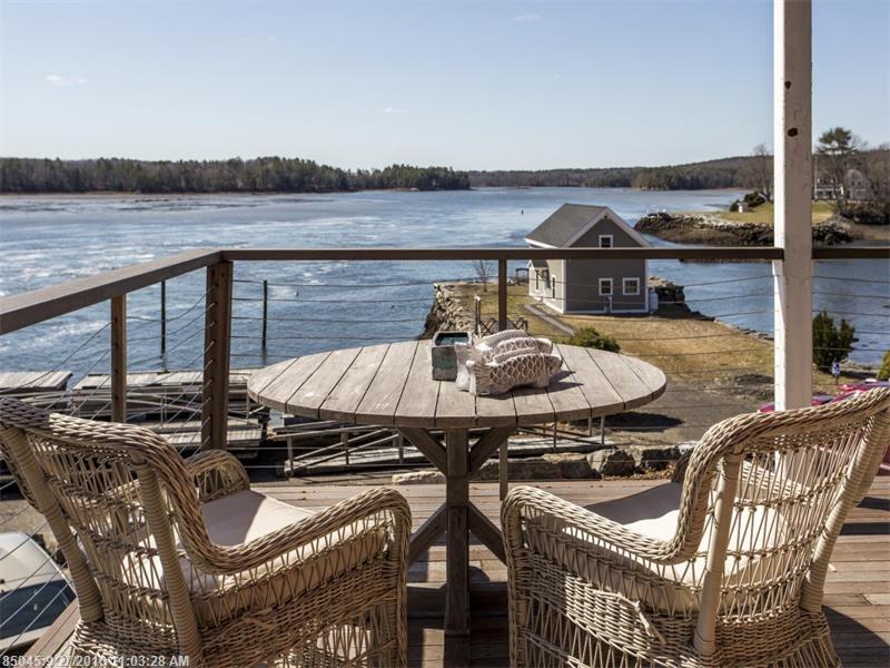 “The Standard, ” 75 Main Street, Newcastle. Balcony overlooking the river! Restaurants, fish market, theater and shopping within a 5 min. walk to downtown Damariscotta. “The Standard, ” 75 Main Street, Newcastle Realty