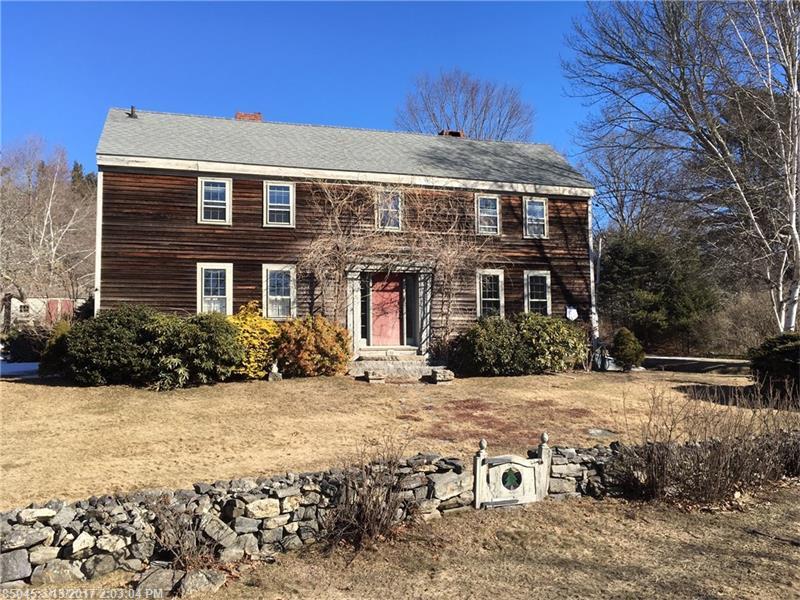 Historic home is known as " The McCobb House", this c. 1805 Colonial has been tastefully updated while preserving the original wainscoating, raised panel doors, wood floors and fireplaces.138 & 142 Ocean Point Rd, Boothbay Harbor 138 & 142 Ocean Point Rd, Boothbay Harbor, Maine Newcastle Realty