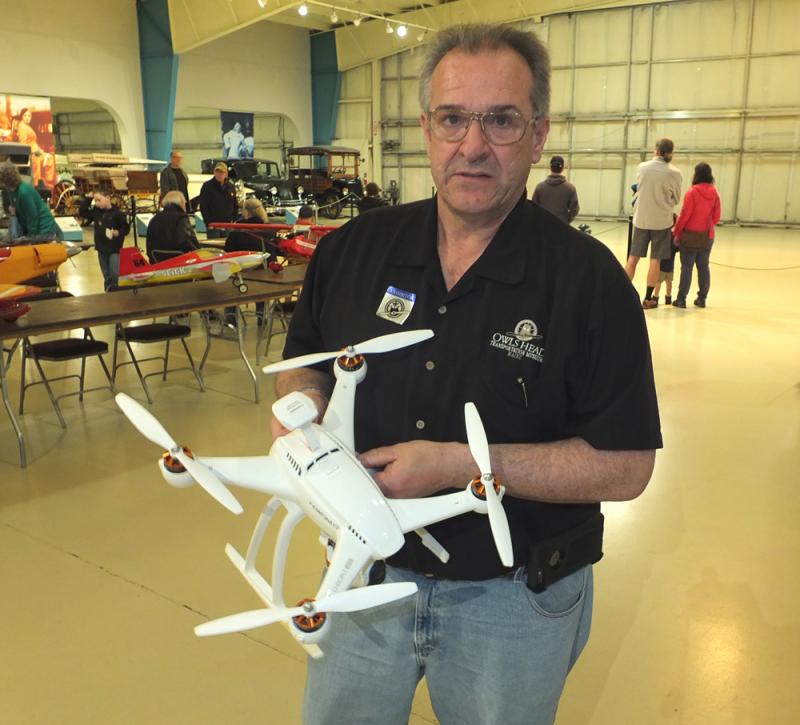 Matthew Murphy of Rockland and Eagle Eye Drones.