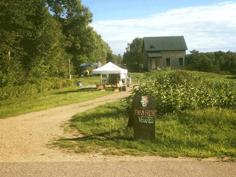 Dharma Farm in Washington Maine will be one of the farms working with Foodslack when they have produce to sell. (Photo courtesy Dharma Farm) dharma farm