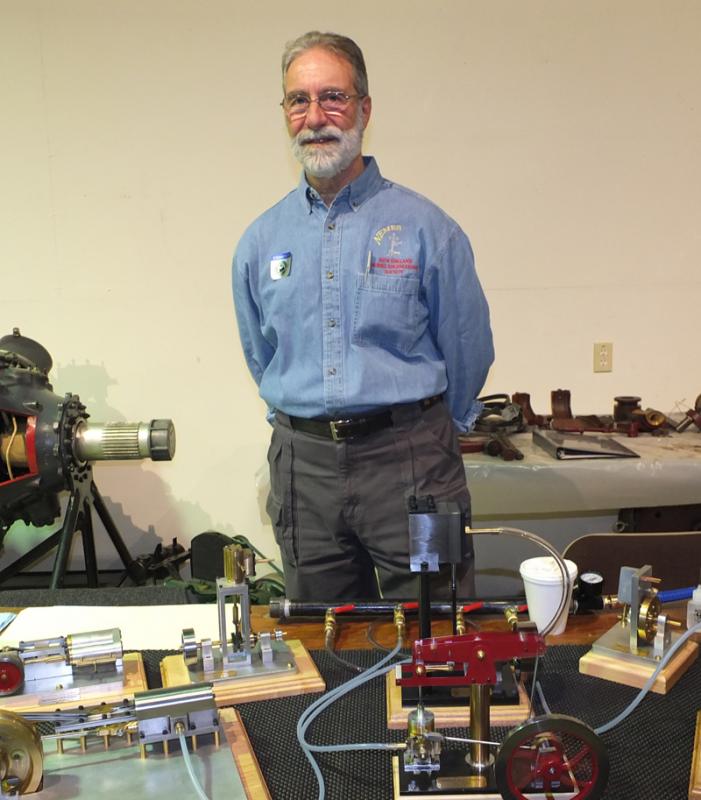 John Bruno of Gorham and the New England Model Engineering Society.