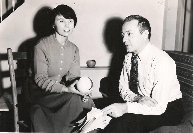 Brenda and Weston Andersen in Akron, Ohio, in the early ’50s. Courtesy of Elise Andersen