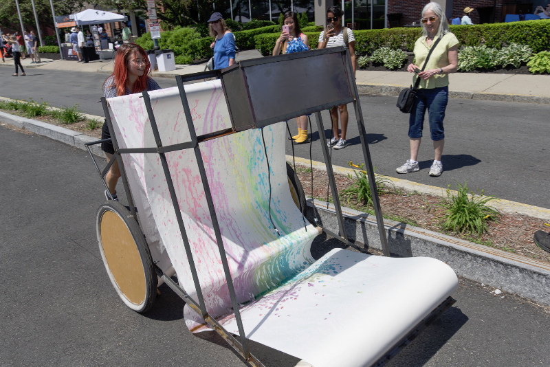 Cambridge People’s Sculpture Race. (Photo courtesy Andrew Held)