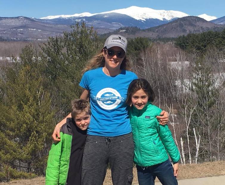 Jayme Okma Lee stands with her children Toren and Alice. (Photo courtesy of Jayme Okma Lee)