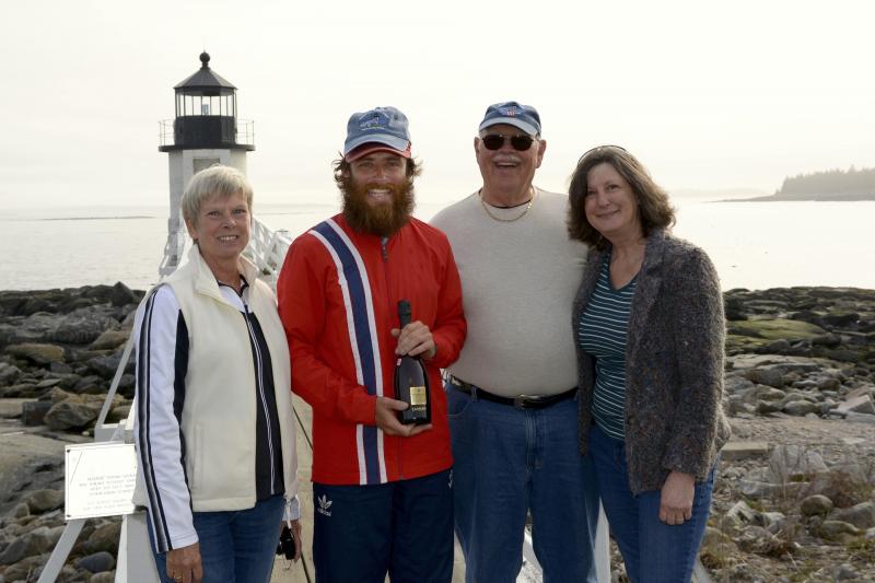 From Left to Right: Lighthouse Director Diana Bolton, Rob Pope, Museum Curator Nat Lyon, Publicity Coordinator Laura Betancourt