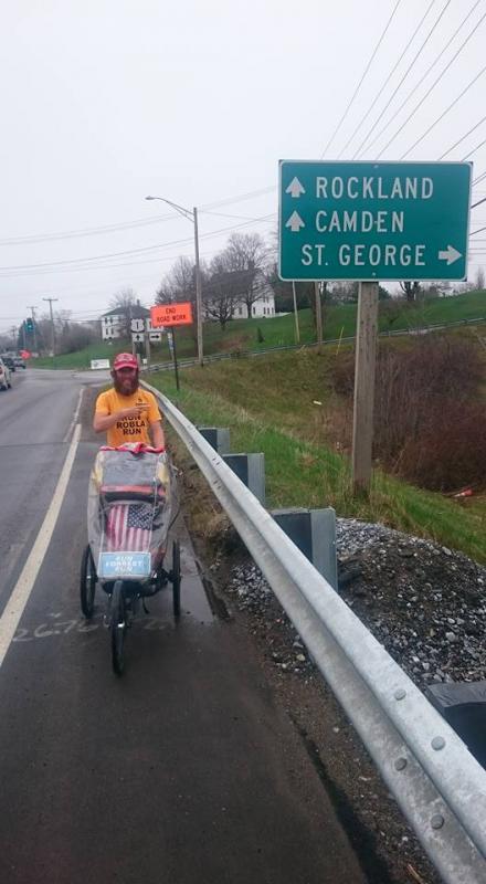 Pope coming through Maine
