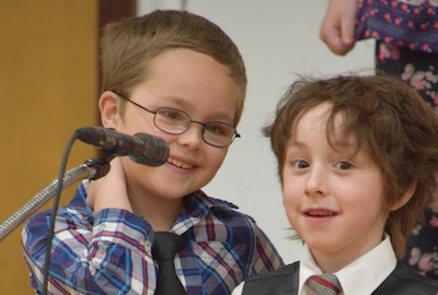 Ethan Winchenbach and Sebastian Gelman share the spotlight.