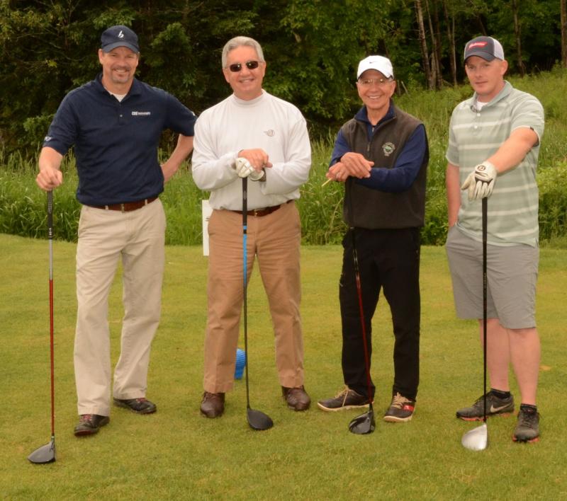 Team 11. Captain: Wes Butler, Camden Police Department. (Photo courtesy of Goose River Golf Club)