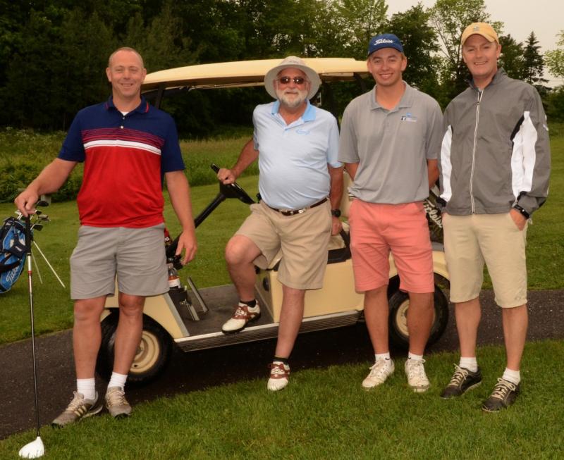 Team 4, the winning team. Captain: Chum Berry (Photo courtesy of Goose River Golf Club)
