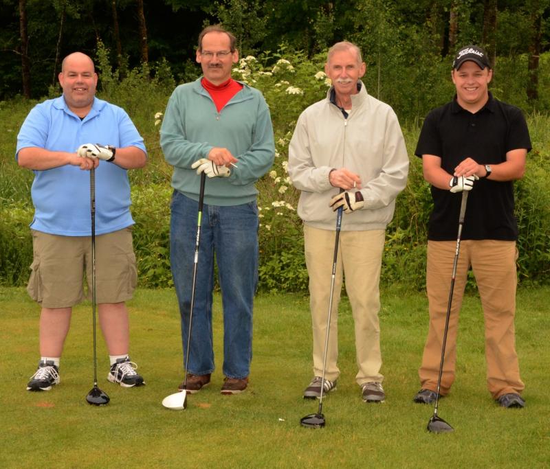 Team 7. Captain: Rockport Police Sgt. Jim Moore. (Photo courtesy of Goose River Golf Club)
