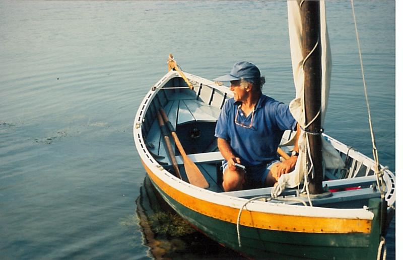 WWII Navy Veteran Ernest “Doc” Marshall, Jr., enjoyed retirement by sailing in Midcoast Maine. (Photos courtesy of Long Funeral Home)