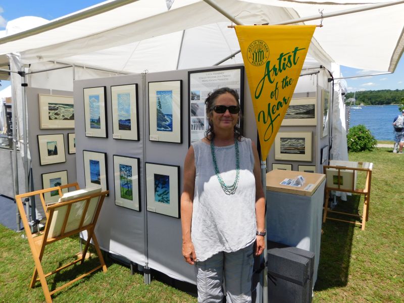 Artist of the Year Linda Mahoney (photo by Erica Thoms)