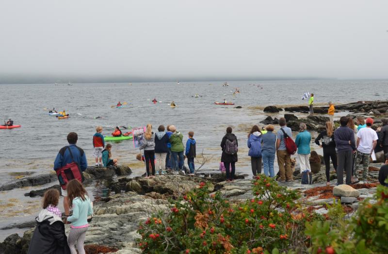 At Grindle Point. (Photo by Lynda Clancy)