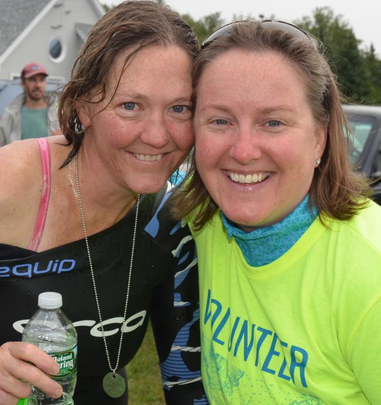 Katie Urey and Cheryl LeBland. (Photo by Lynda Clancy)