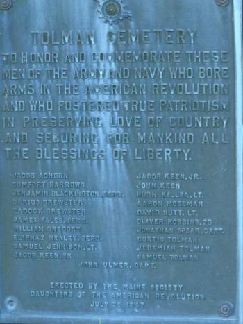 The new plaque, to be unveiled September 17, will honor 24 patriots. This one honors 21.